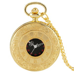 Digital Stainless Steel Pocket Watch Gift Set