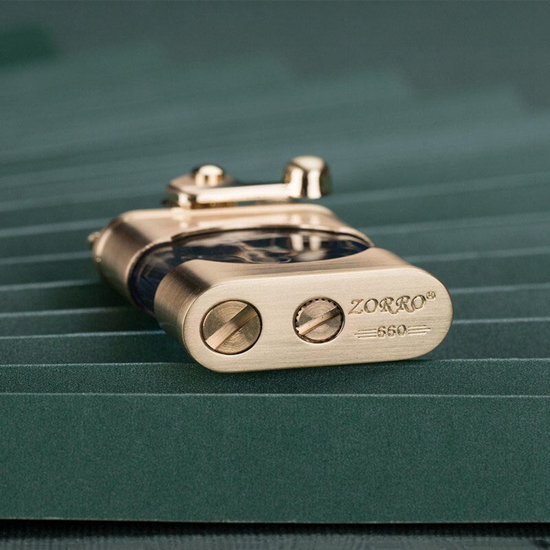 Elegant Retro Slim Metal Lighter - Image 1