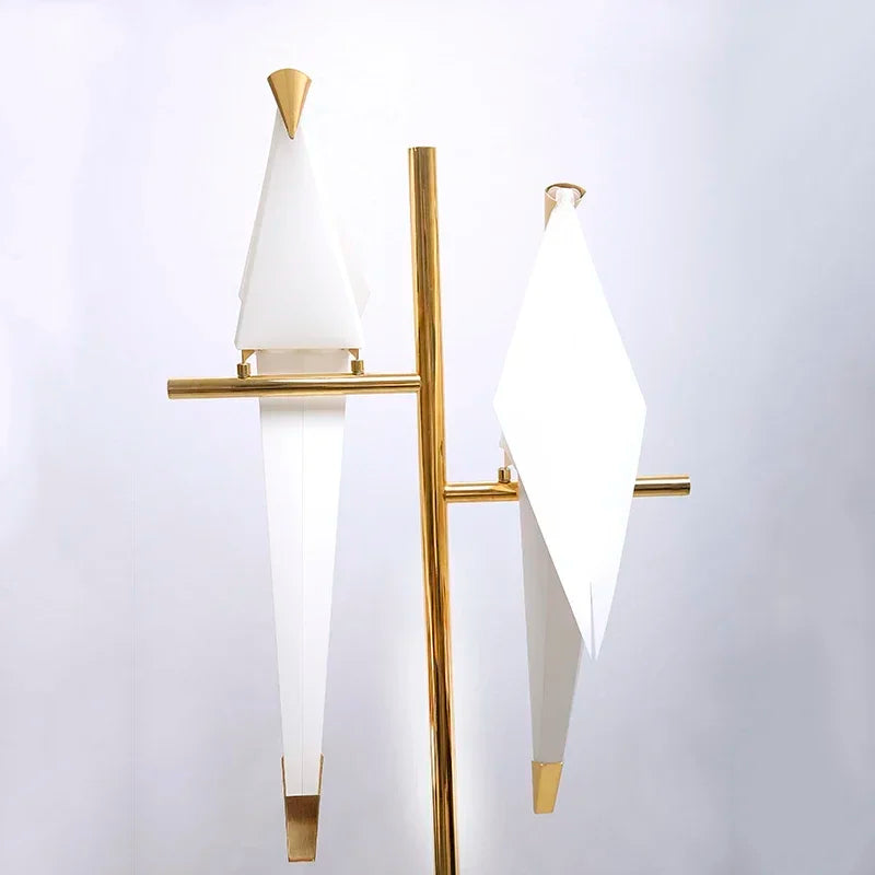Origami Bird Sculptural Floor Lamp - Image 3