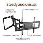 Adjustable Steady Hold High-Power Long Reach TV Wall Mount