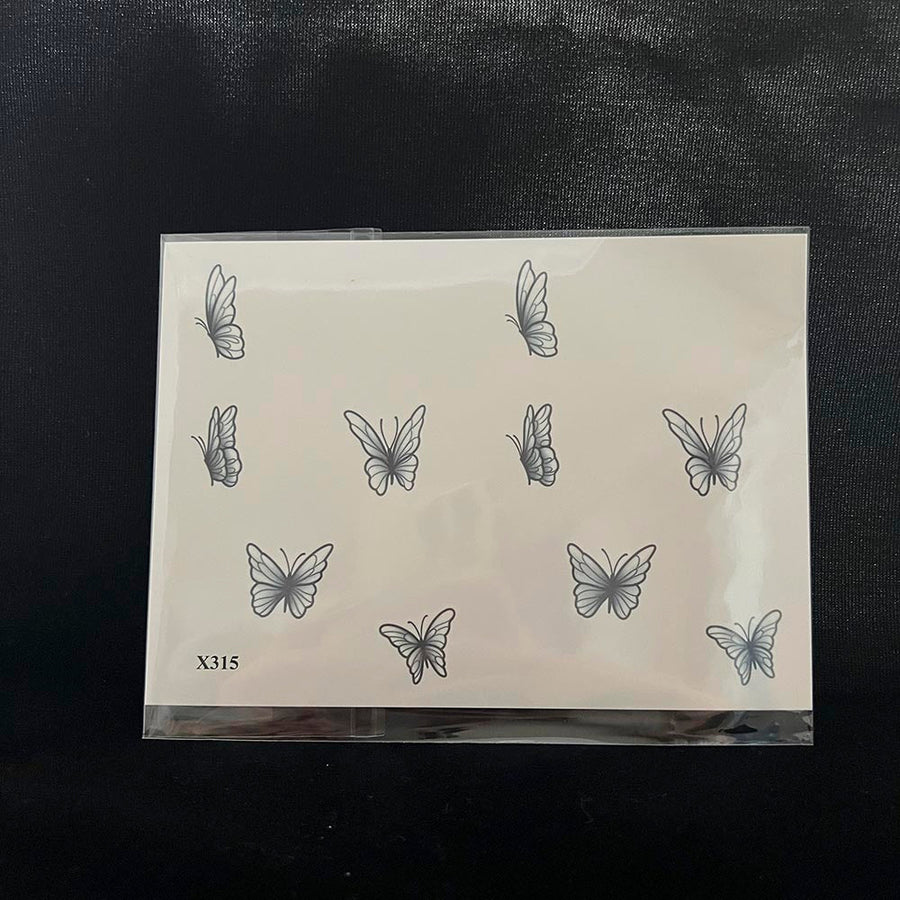 Dreamy Butterfly Temporary Tattoo - Image 1