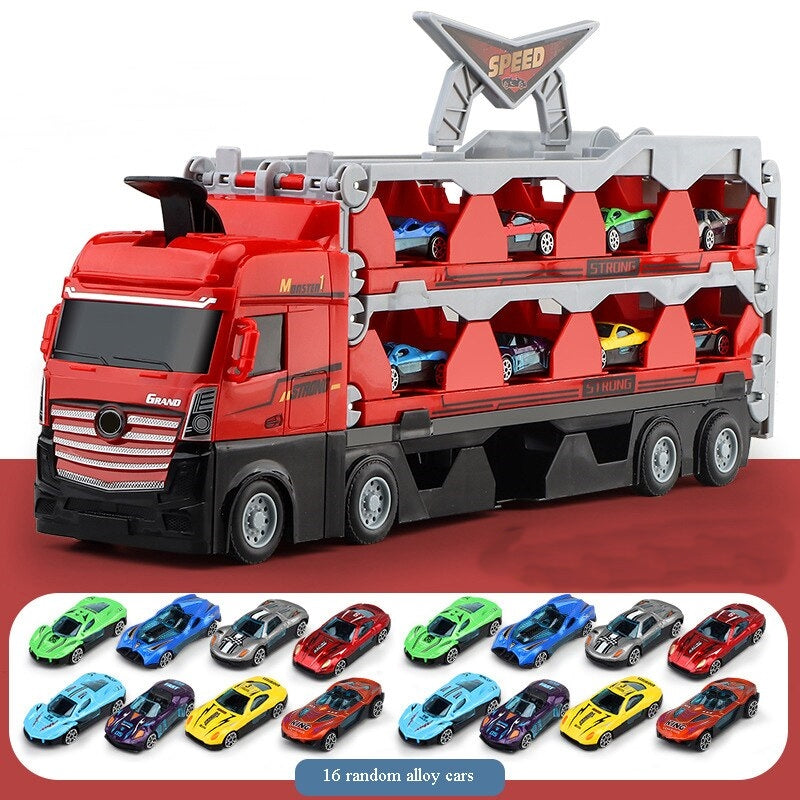 Giant Folding Truck Catapult Race Track - Image 0