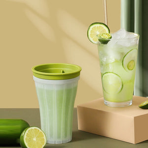 DIY Smoothie Double Layer Ice Maker Cup - Image 0