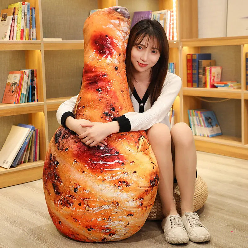 Realistic Food Chicken Leg Plush Toy - Image 4