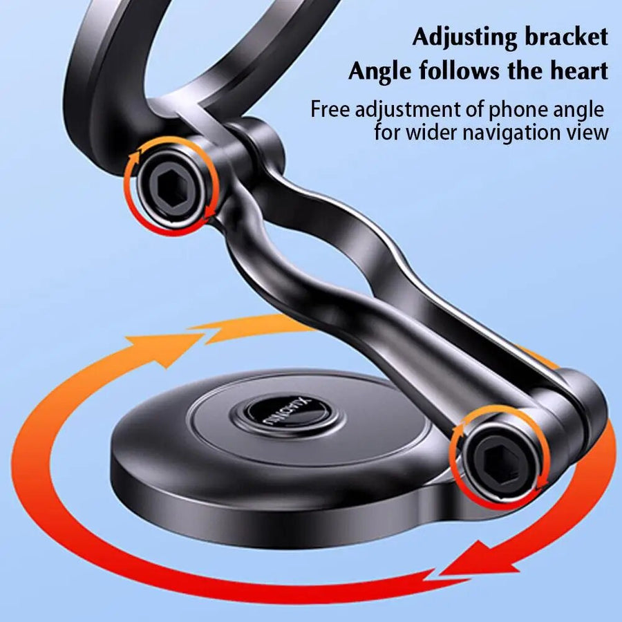 Adjustable Folding Magnetic Ring Car Phone Holder - Image 4