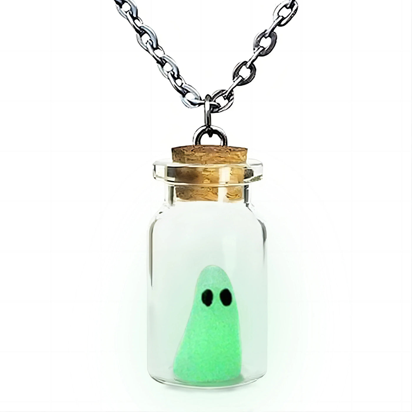 Mystic Night Glow Ghost Necklace - Image 5