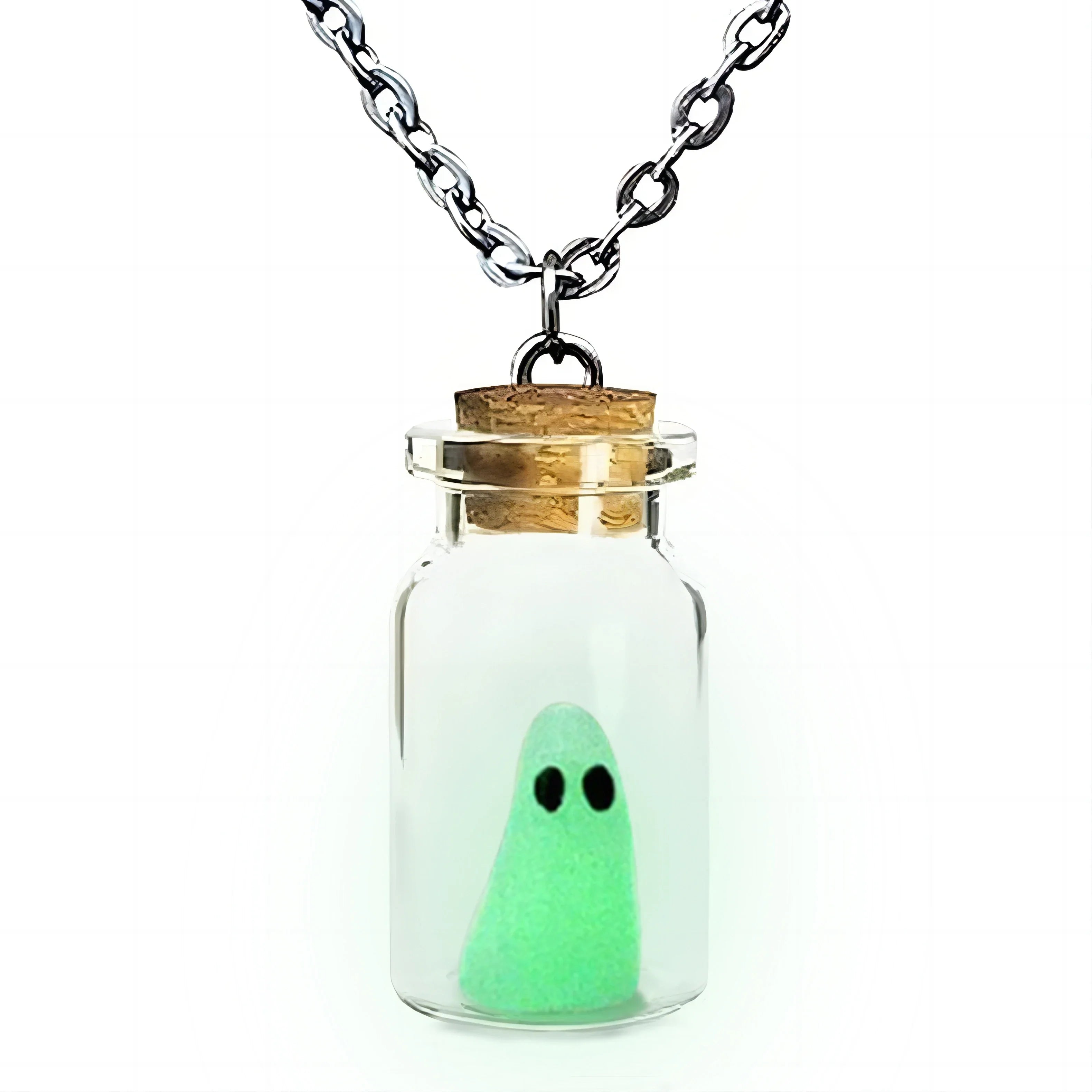 Mystic Night Glow Ghost Necklace - Image 5