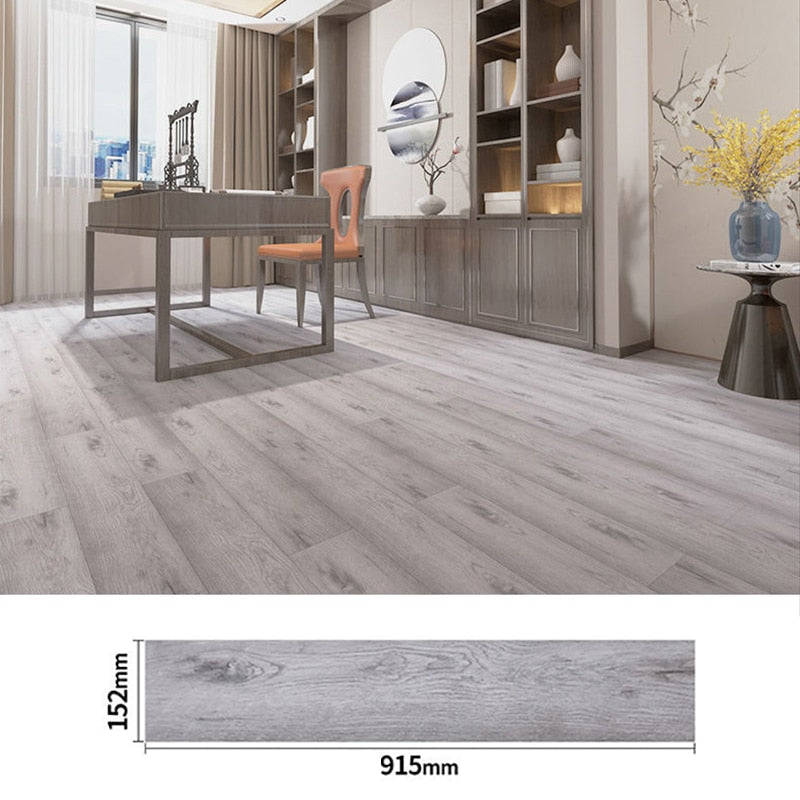 Modern Wood Grain PVC Self-Adhesive Floor Sticker - Image 7