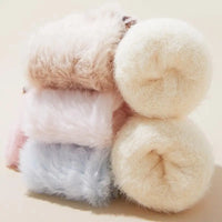 Soft Puppy Ears Fuzzy Warm Socks - Image 4