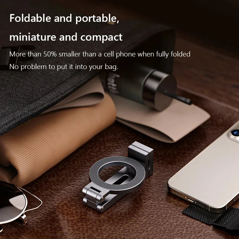 Hands-Free Magnetic Travel Phone Holder Bracket - Image 4