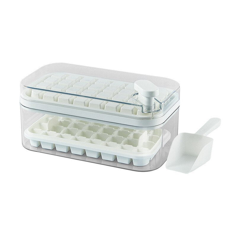 One push easy large ice box dispenser mavigadget