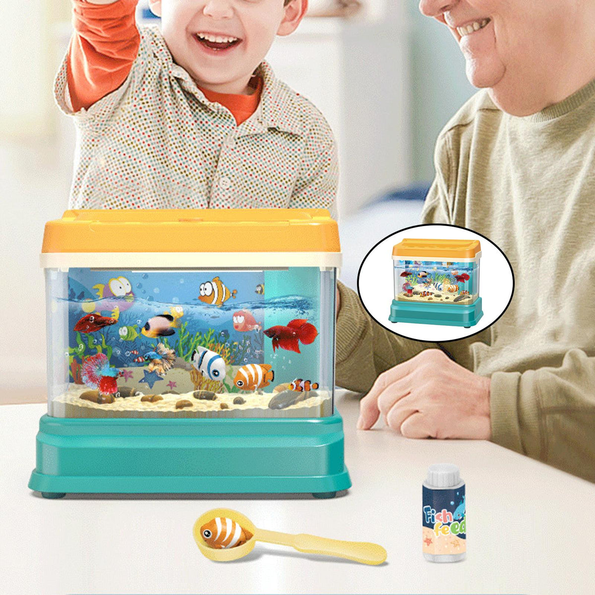 Catchy Fishes Kids Aquarium Toy