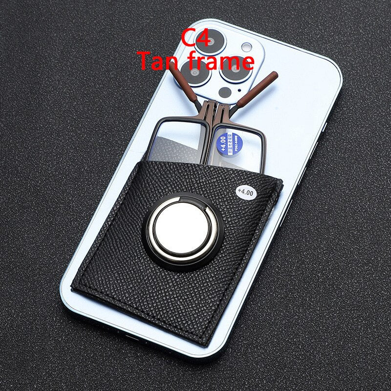 Sticky Storage Foldable Glasses Phone Holder Case - Image 7
