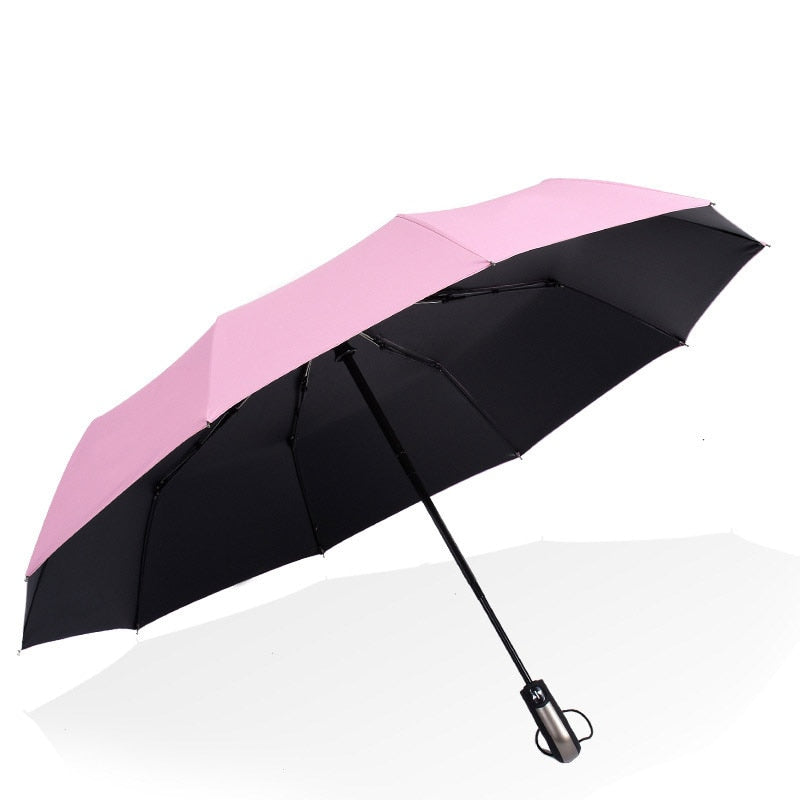 Wind Resistant Anti-UV Automatic Sleek Umbrella