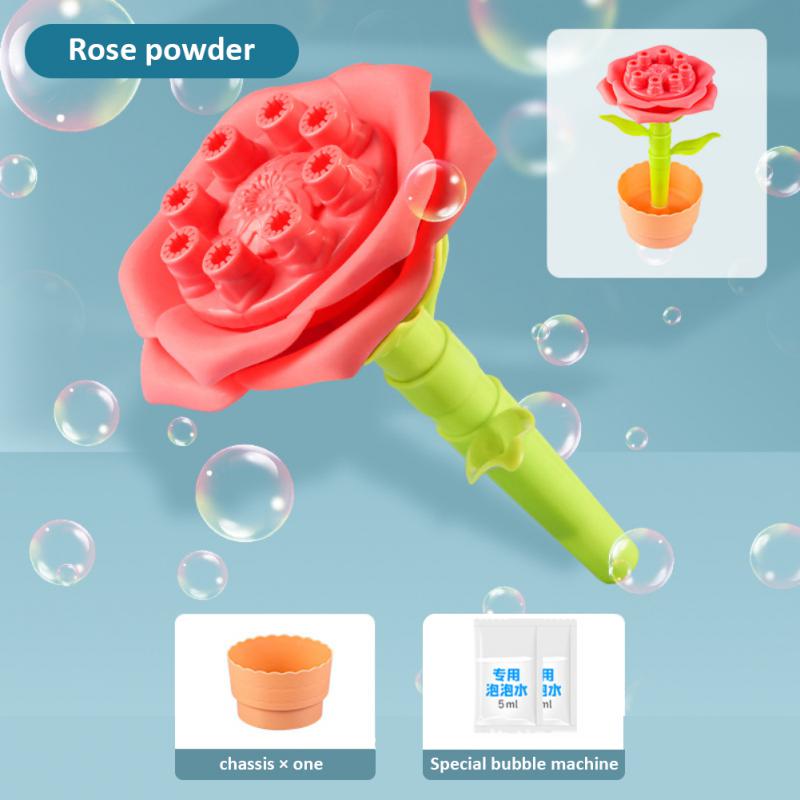 Flower Bubble Maker Toy - Image 11