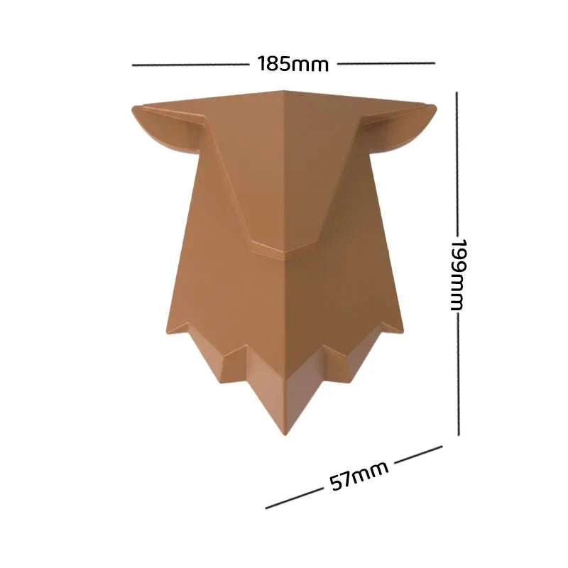 Geometric Deer Artsy Wall Lamp - Image 5