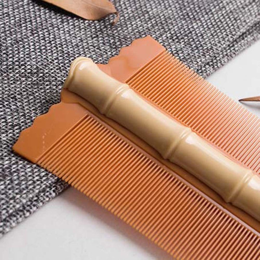 Natural Super Narrow No Static Sandalwood Hair Comb - Image 4
