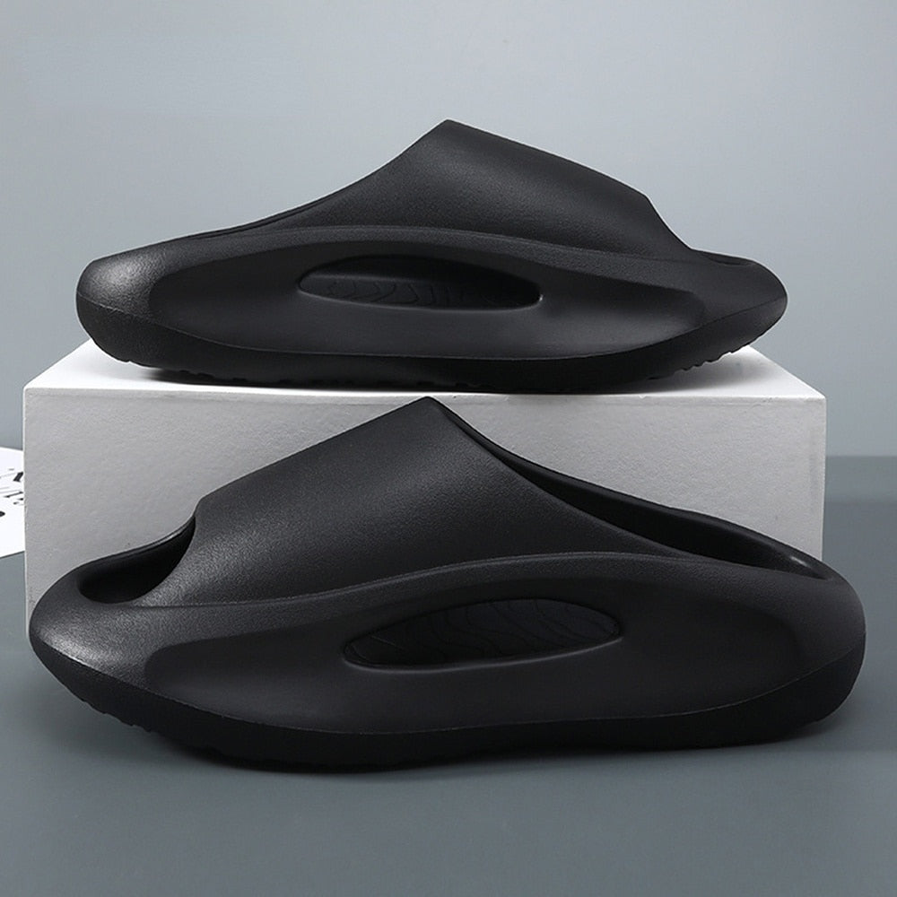 Hollow Out Futuristic Beach Slippers