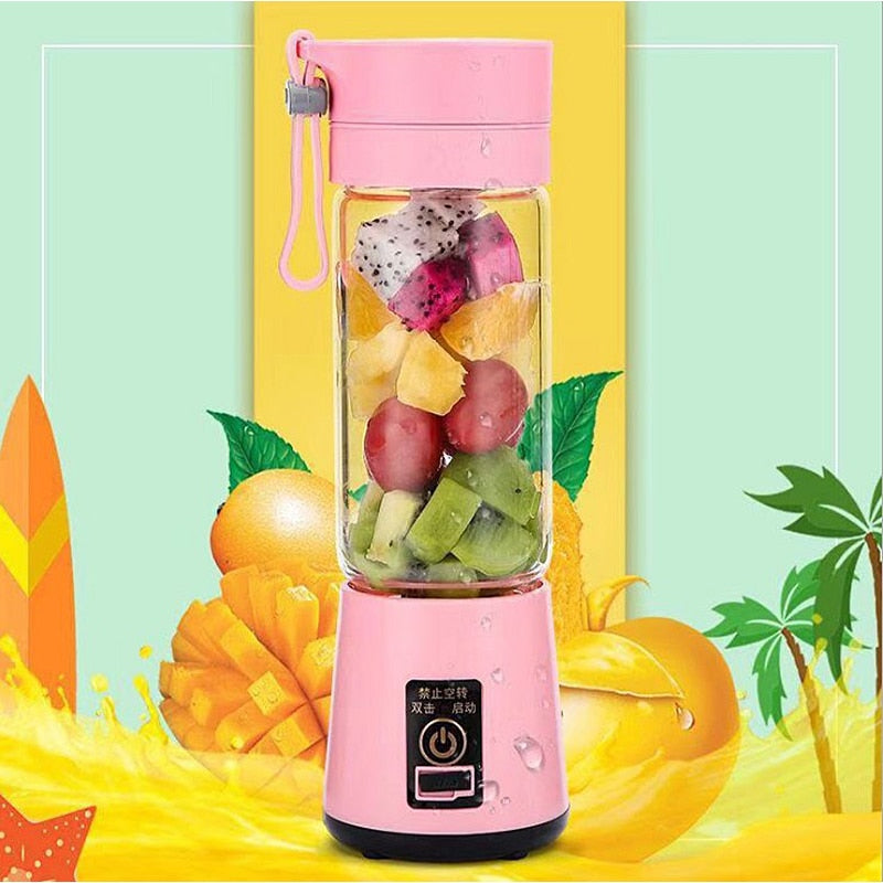 Portable Mini Fruit Juicer Mixer - Image 0