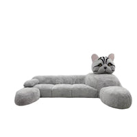 Monster Giant Cat Plush Sleeper Sofa - Image 5