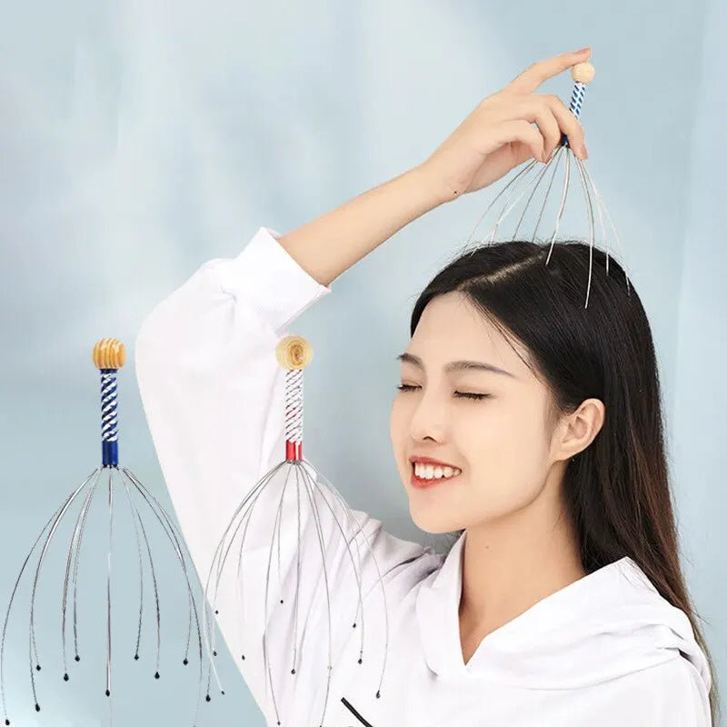 Head Scratching Relaxing Scalp Massager