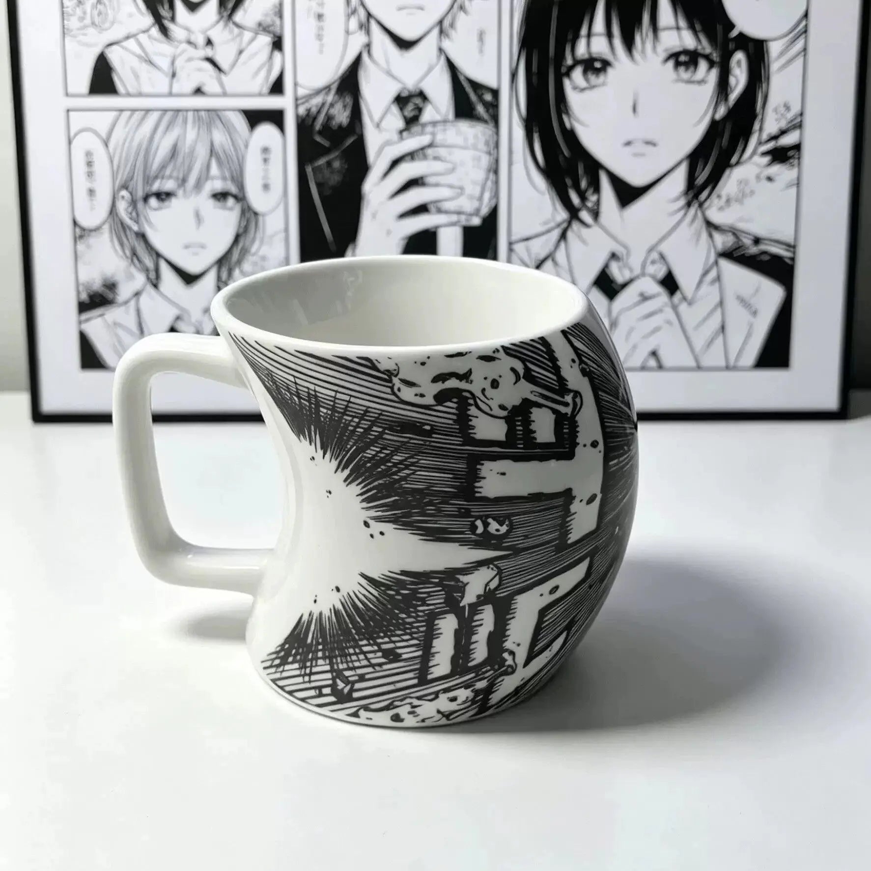 Shockwave Art Manga Coffee Mug
