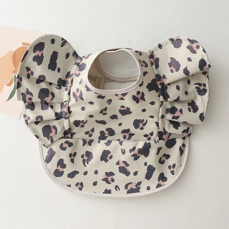 Babero Impermeable con Bolsillo para Recoger Comida