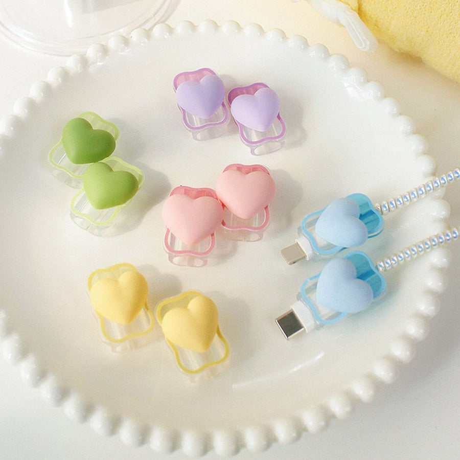 Transparent Love Charging Cable Protector Case - Image 4