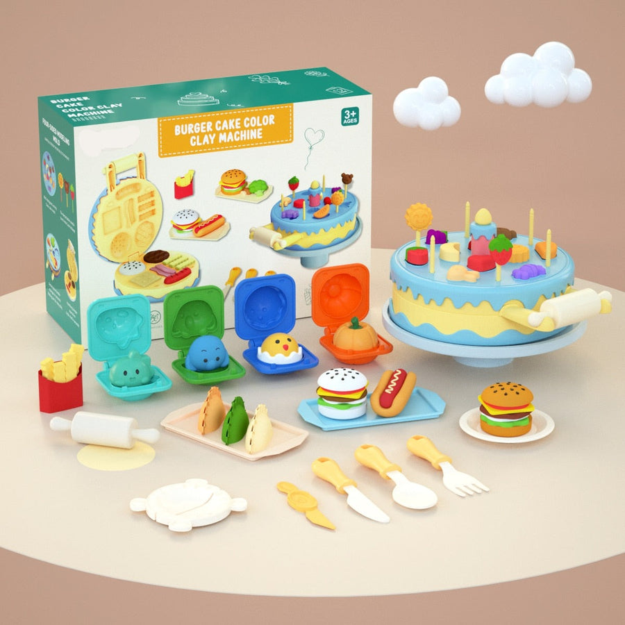 DIY Mold Modeling Kids Kitchen Toy Set - Image 5