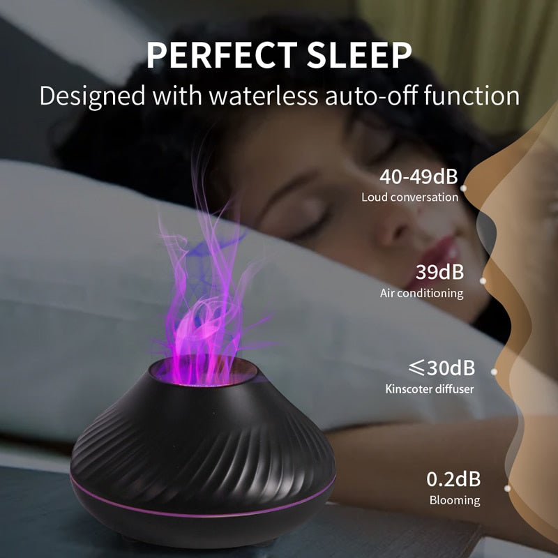 Luminous Volcano USB Humidifier Lamp - Image 2