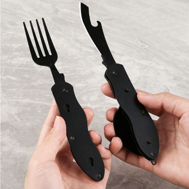 4in1 Easy Cary Travel Cutlery Tool - Image 4