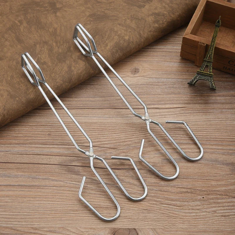 Extra Long Charcoal Clip Tongs - Image 1