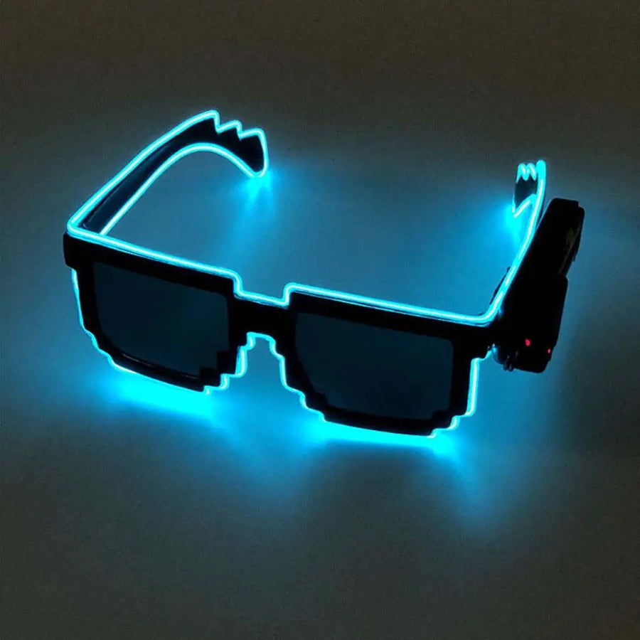 Flashing Luminous 8-Bit Stylish Party Glasses - Image 9