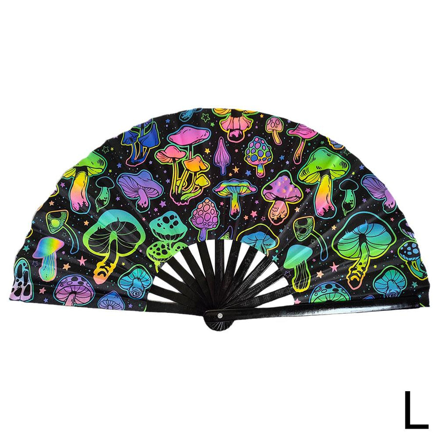 Reflective Japanese Style Folding Hand Fan - Image 14