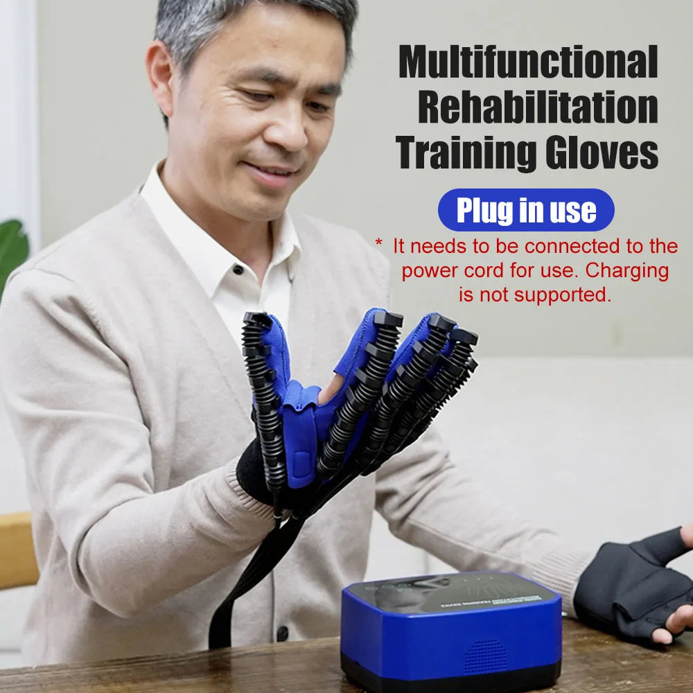 Automatic Robot Elderly Hand Finger Exercise Recovery Training