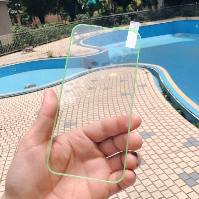 Full Cover Luminous Tempered Glass iPhone Screen Protector - Image 9