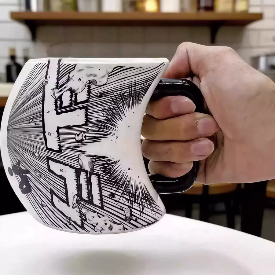 Shockwave Art Manga Coffee Mug