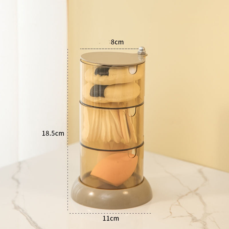 Rotating Makeup Storage Box - Image 6