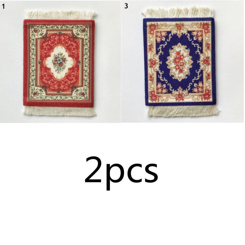 Mini Turkish Carpet Mug Coaster - Image 9