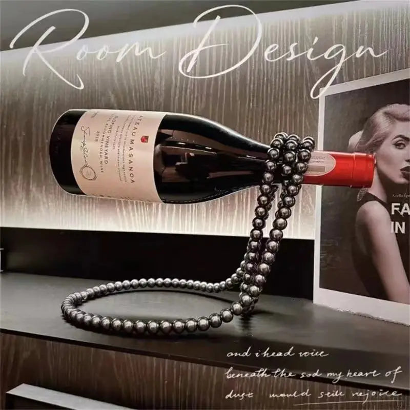 Floating Pearl Wine Display Stand - Image 2
