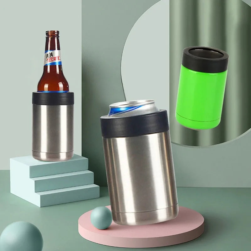 Double Premium Stainless Steel Layer Bottle Cooler