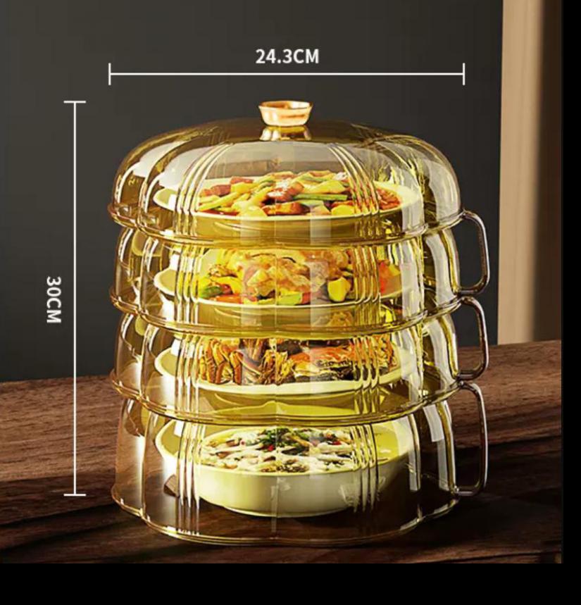Heat Protector Stackable Food Cover - Image 14