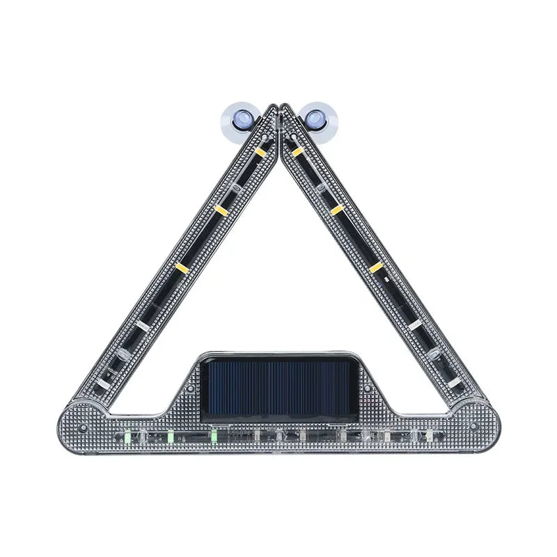 Solar LED Strobe Emergency Light Anti-Collision Warning Lamp