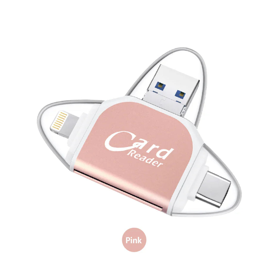 Multi-Port 4in1 Universal SD TF Card Reader - Image 5