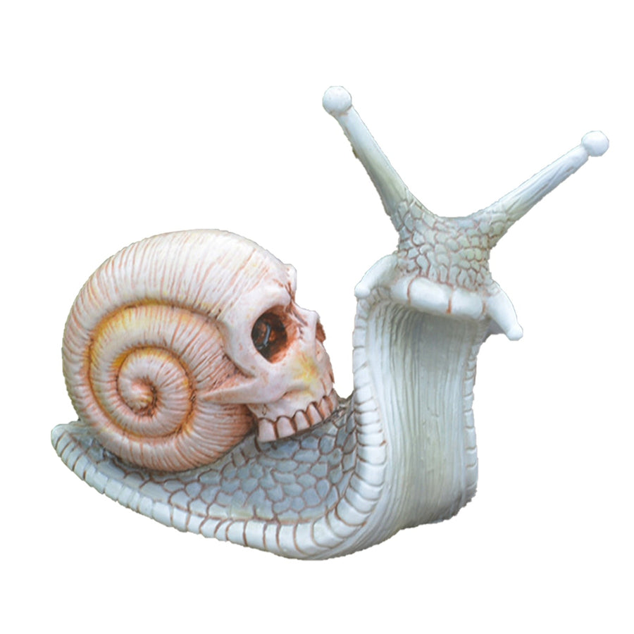 Snail Skull Halloween Patio Sculpture - Image 6