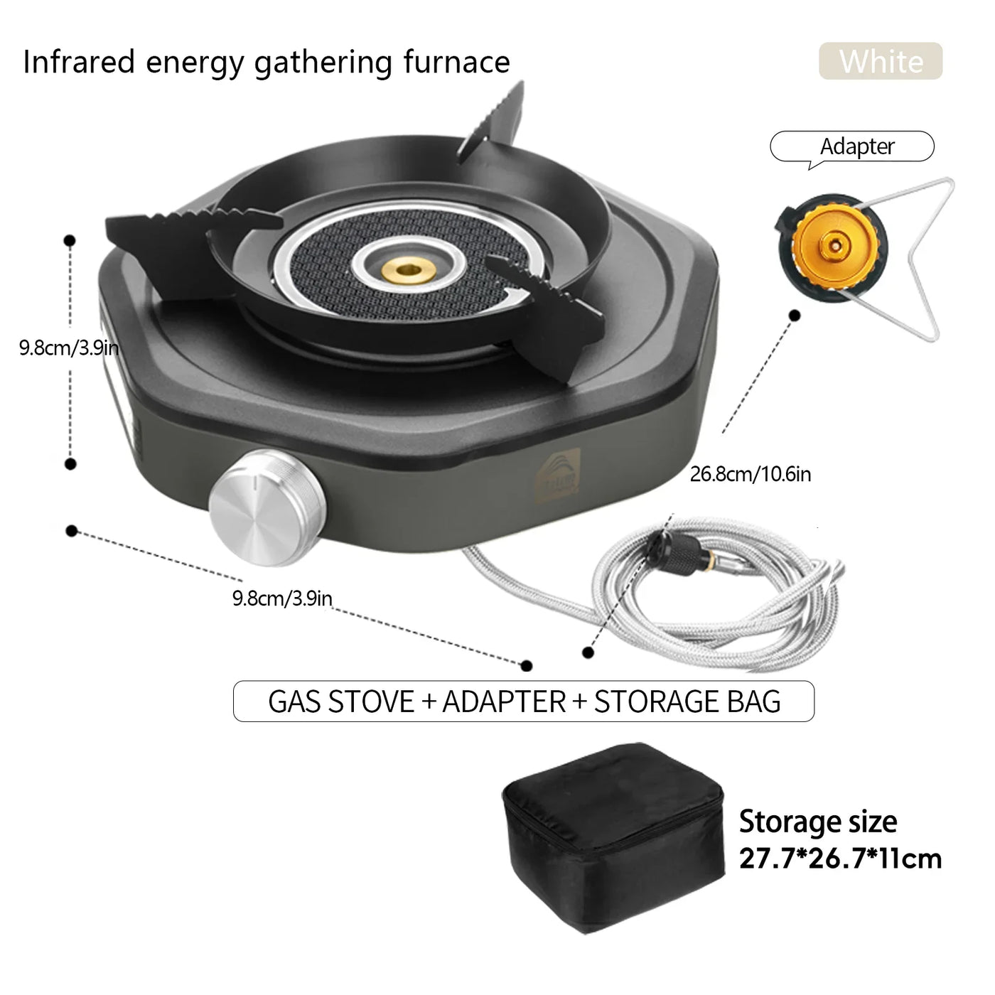 Turbo Glow Infrared Outdoor Camping Stove - Image 5