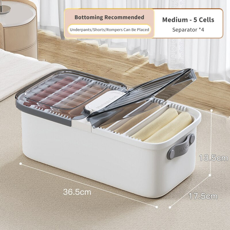 Compact Efficient Storage Clothes Organizer Box - Image 7