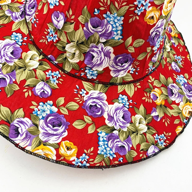 Cute Bamboo Folding Summer Cap