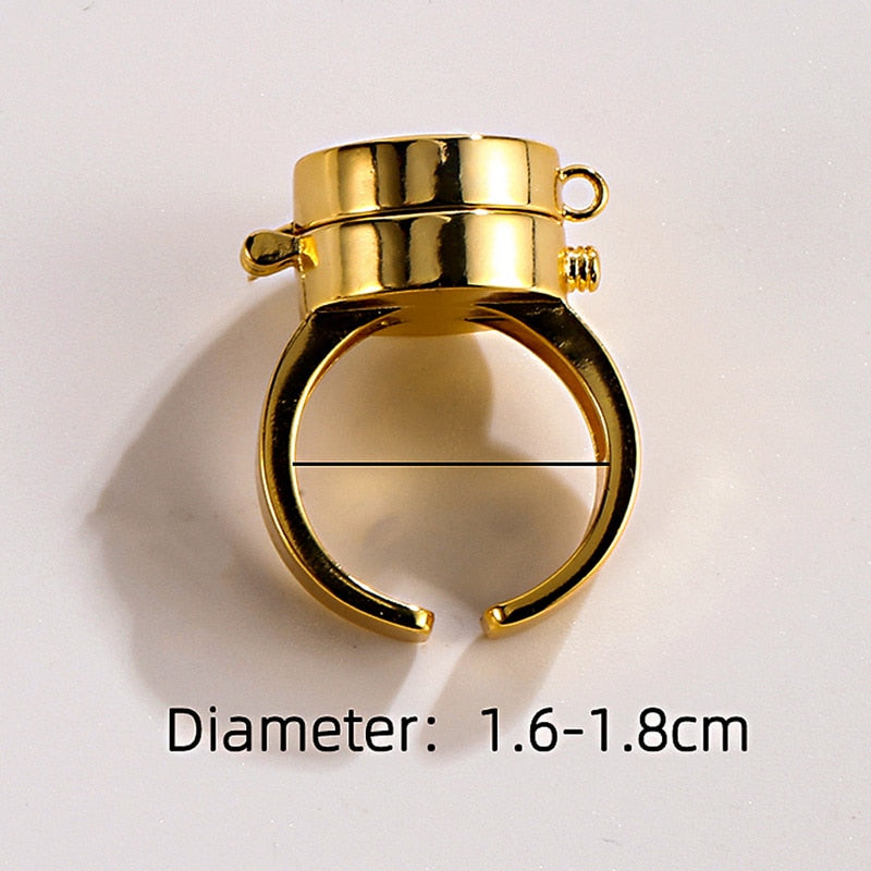 Forever Love Aesthetic Cute Open Ring - Image 6