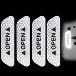 4PCS City Light Reflective Alert Stickers